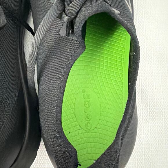 OOFOS OOmg Sport LS Shoes Mens Size 14 Black Recovery Lace Up Comfort - Picture 5 of 10